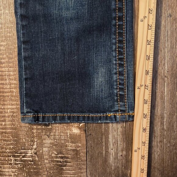 Men's Rock Revival Tommy Straight Leg Blue Jeans Size 30 - Picture 13 of 13